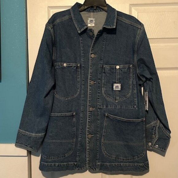 NWT Lee Denim Chore Coat - Size L - Picture 1 of 5
